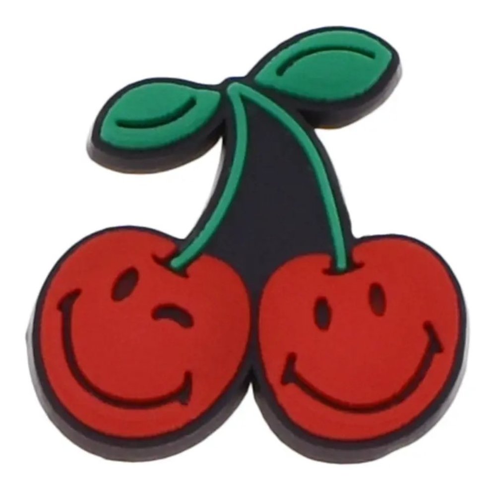 Cherry Smile Croc Charm
